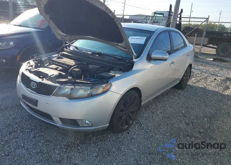 2010 Kia Forte Sx z USA, uszkodzony, nr VIN KNAFW4A38A5065835